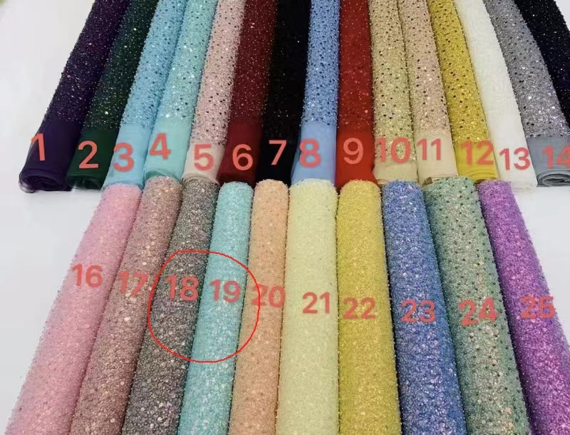 Sparkling one-shoulder sleeveless sequined mermaid Prom Dresses