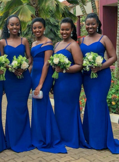 blue african bridesmaid dresses Royal Blue African Bridesmaid Dresses