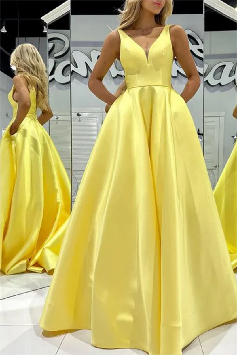 Sleeveless prom dress on sale