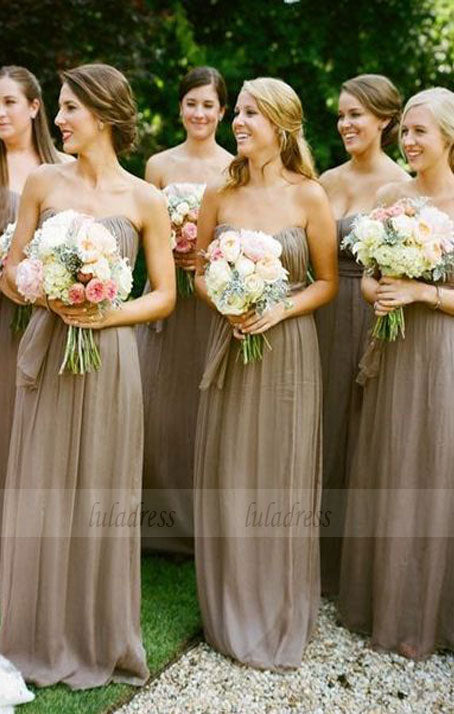 exquisite bridesmaid dresses Elegant Bridesmaid Dresses With Puff Sleeves Design