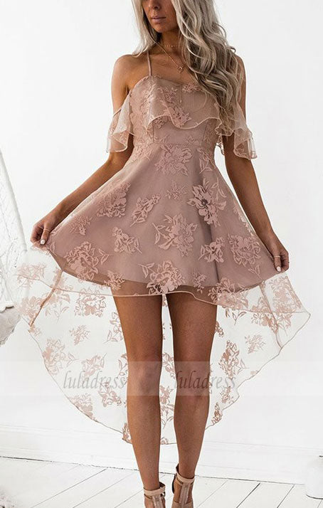 Applique Junior School Dress, Knee-Length Homecoming Dress, Sexy Prom – luladress Applique Junior School Dress, Knee-Length Homecoming Dress, Sexy Prom – luladress
