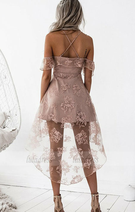 Robe Junior School Appliquée, Robe de bal mi-longue, Robe de bal sexy