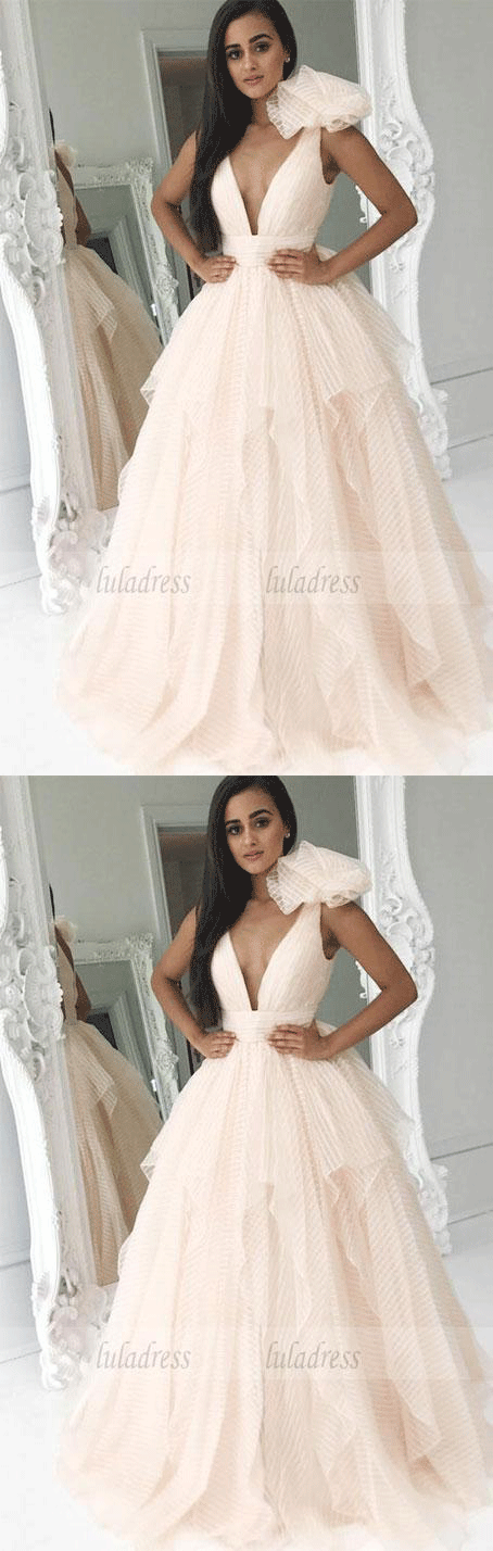 Sweetheart Prom Dress,Chiffon Prom Dress,Tulle Prom Dress