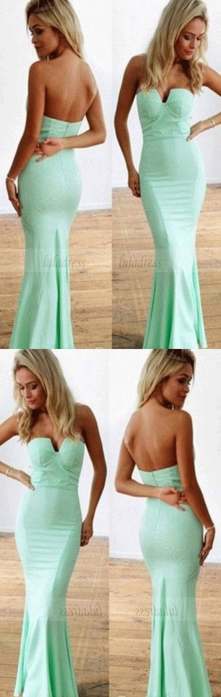 Elegant Prom Dress,Satin Prom Dresses,Simple Evening Gowns