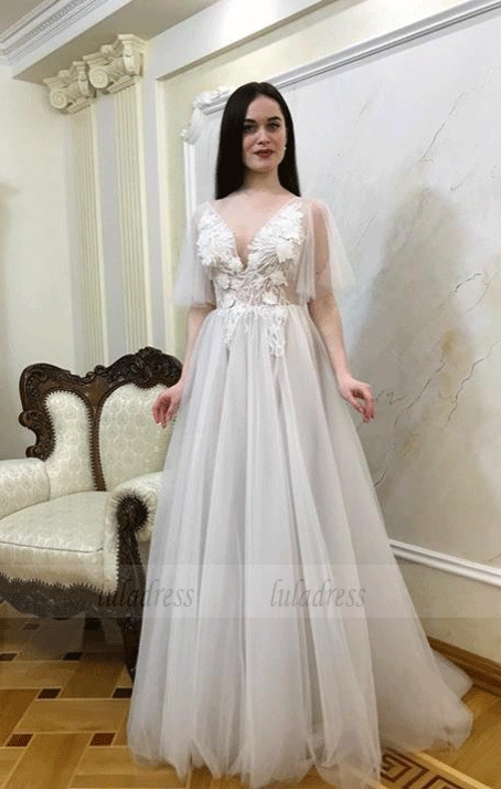 Boho Vintage Wedding Dress,Boho Chic Bridal Dress luladress Boho Vintage Wedding Dress,Boho Chic Bridal Dress luladress