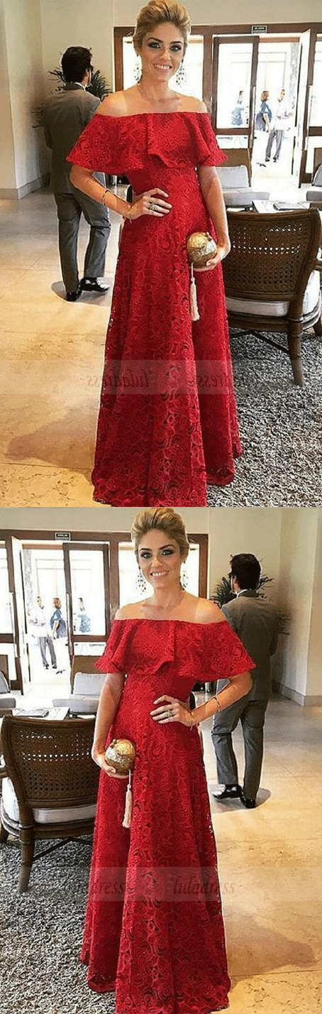 Red Prom Dresses, Prom Dresses Lace