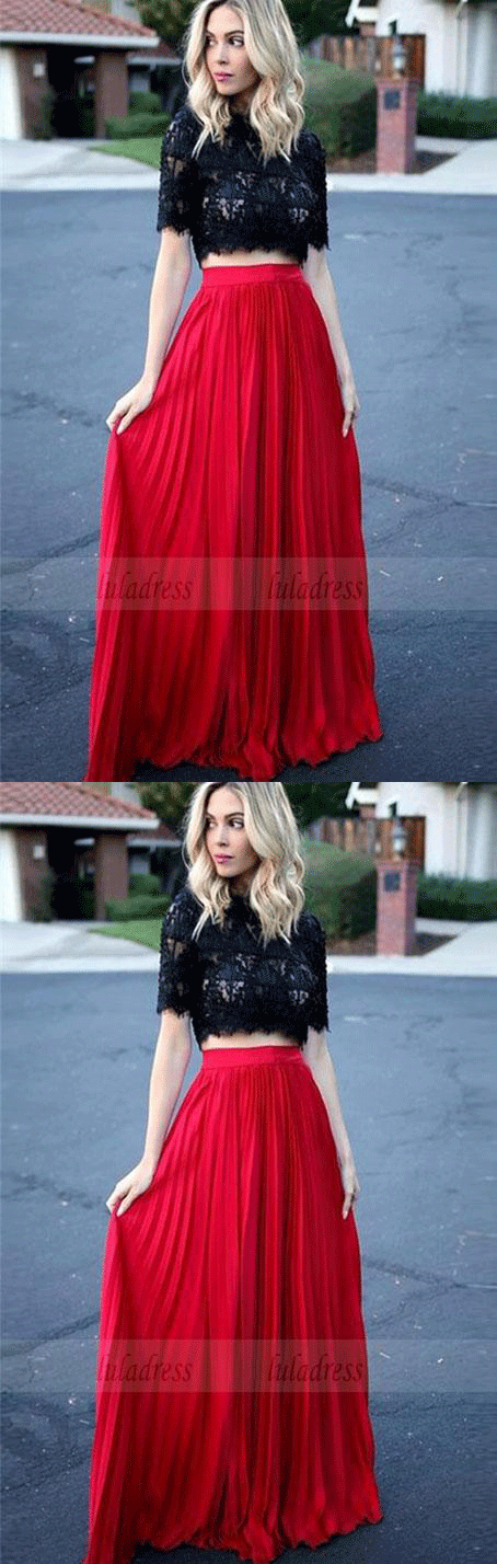 Charming Prom Dress, Sexy Long Prom Dresses, Lace Evening Dress, Elegant Homecoming Dress