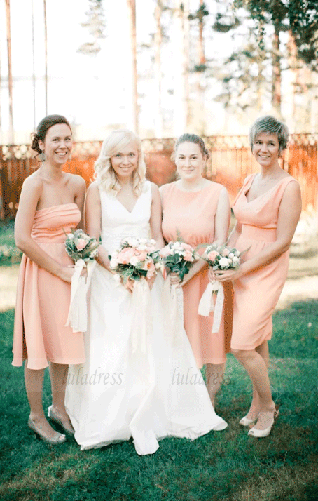 Short Bridesmaid Dresses,Mismatched Wedding Party Dresses luladress Short Bridesmaid Dresses,Mismatched Wedding Party Dresses luladress
