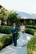 Charming A Line Deep V Neck White Satin Long Bridal Dresses