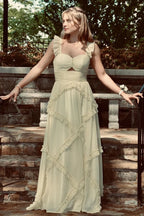 Sweetheart Charming A Line Blue Long Prom Dresses