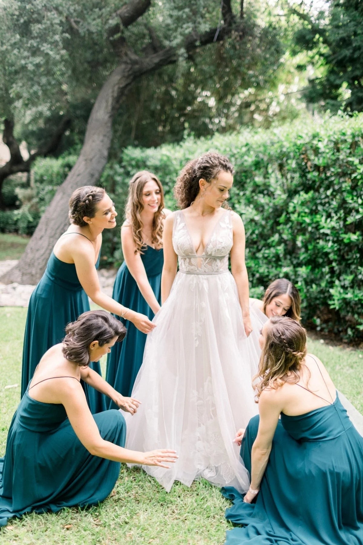 Floor-Length Chiffon Emerald Green Bridesmaid Dresses Wedding Guest Dr luladress Floor-Length Chiffon Emerald Green Bridesmaid Dresses Wedding Guest Dr luladress