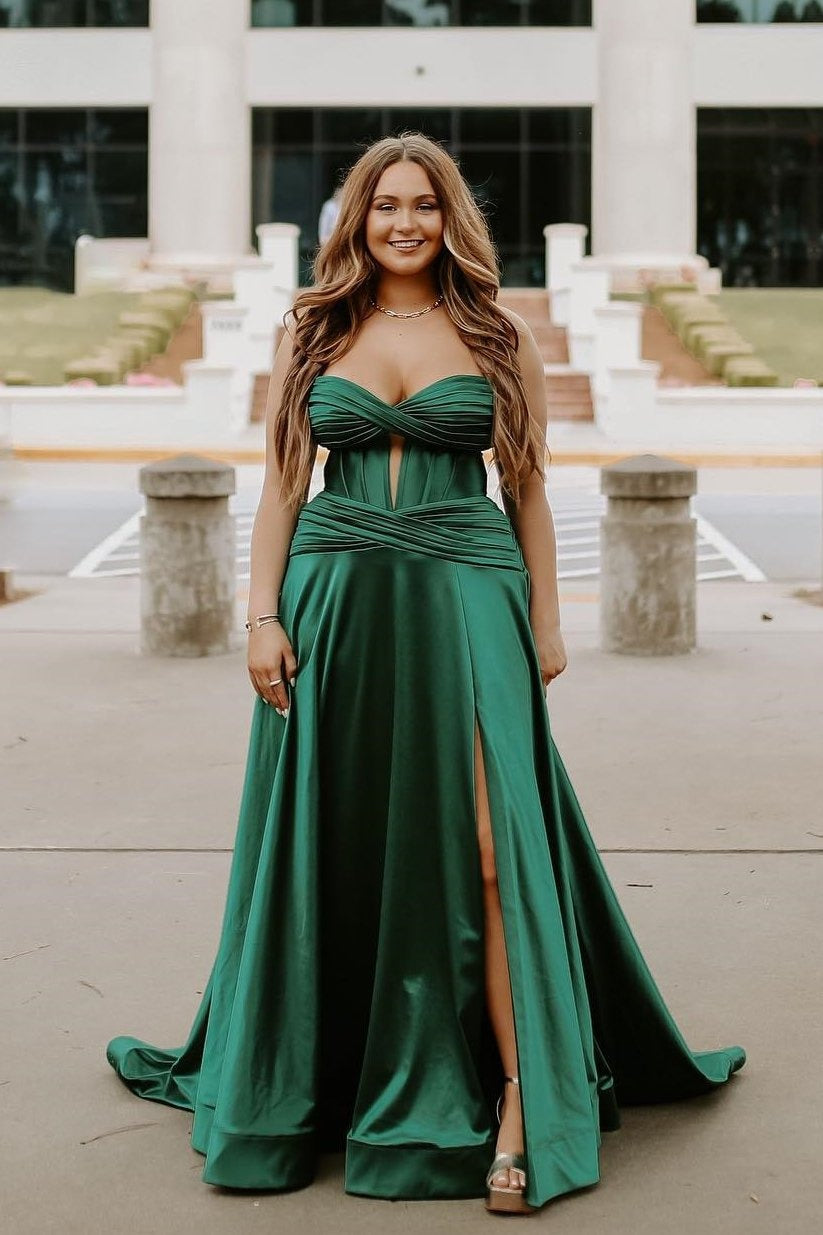A Line Sweetheart Royal Blue Keyhole Long Prom Dress Burgundy / 12 A Line Sweetheart Royal Blue Keyhole Long Prom Dress Burgundy / 12