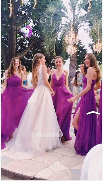 Sexy Mermaid Purple Bridesmaid Dresses Dresses luladress Sexy Mermaid Purple Bridesmaid Dresses Dresses luladress