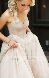 Wedding Dresses,Blush Pink Wedding Gown,Princess Wedding Dresses Wedding Dress with Lace brides dress,BD99300