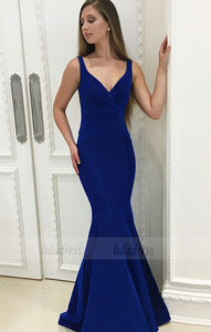 stunning v neck lace up prom dresses,BD98724