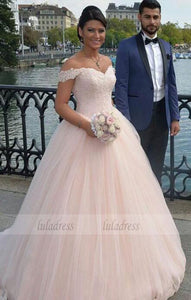 Ball Gown Bridal Dress,Fitted Wedding Dress,Corset Brides Dress,BD99287