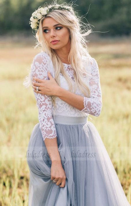 Lace Bridesmaid Dresses, Elegant Bridesmaid Dresses