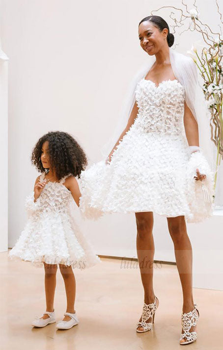 Cute Sleeveless Flower Girl Dresses
