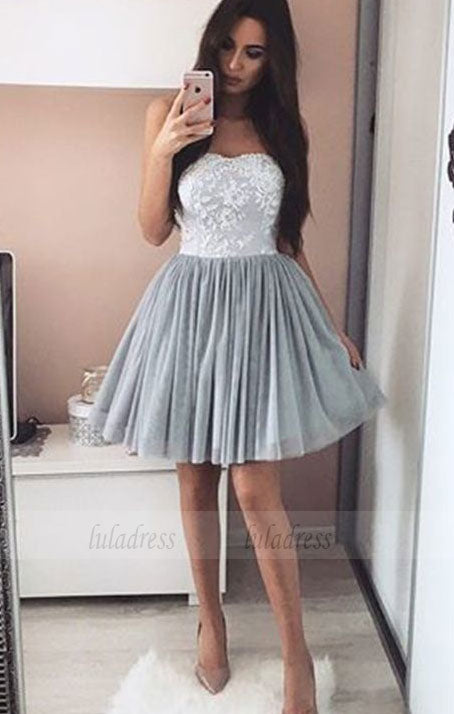 Elegant Homecoming Dress,Tulle Prom Short Dresses,BD99904