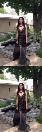 Black Prom Dresses,Lace Prom Dress,Sexy Prom Dress,Sweetheart Prom Dresses