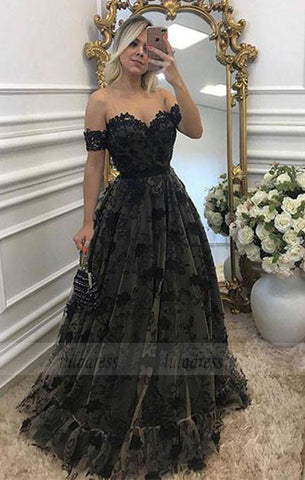 Off The Shoulder Evening Gown,Formal Gowns For Teens,BD98372