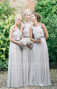 long bridesmaid dress, chiffon bridesmaid Dress, cheap bridesmaid dress,BD98877