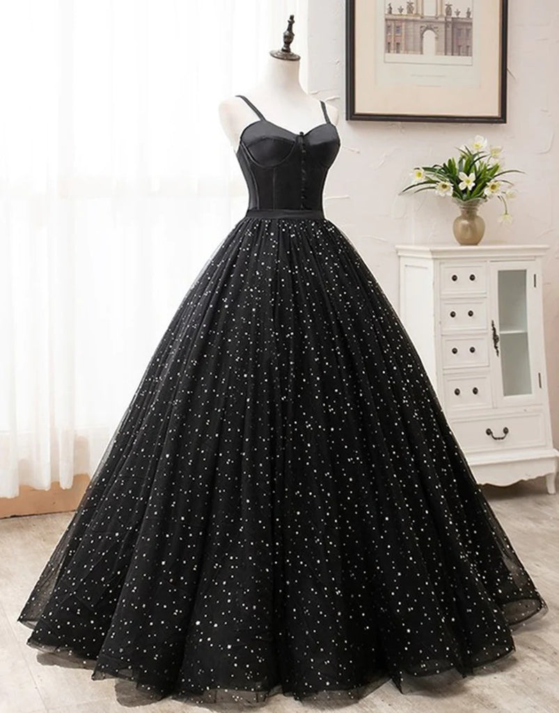 Black Princess Ball Gown Quinceanera Dress Sexy V Neck Lace Embroid Beads  Crystal Sweet 16 Birthday Dress From 240,02 € | DHgate