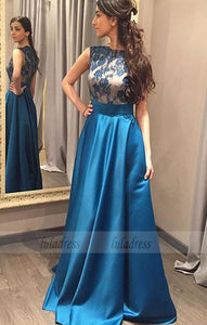 Lace Evening Gowns,Lace Party Dress,Prom Gown For Teens,BD99324