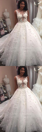 Lace Wedding Dresses Ball Gowns For Bride