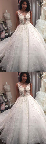 Lace Wedding Dresses Ball Gowns For Bride