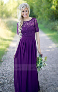 Long Bridesmaid Dress,Elegant Bridesmaid Dress,BD98985