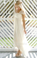 Chiffon Wedding Dresses,Beach Wedding Dress