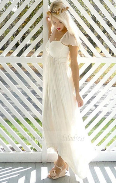 Chiffon Wedding Dresses,Beach Wedding Dress,BD99806