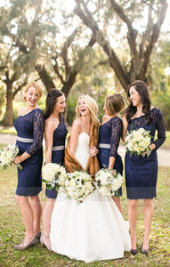 Bridesmaid Dresses,Short Bridesmaid Dresses,Lace Bridesmaid Dress,BD98912