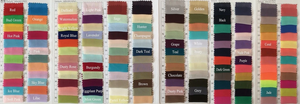 Fabric swatch, Fabric sample sent by Express