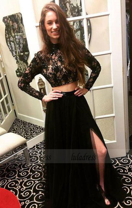 Long Sleeve Prom Dress,Long Prom Dresses,Prom Dresses,Evening Dress,BD99035