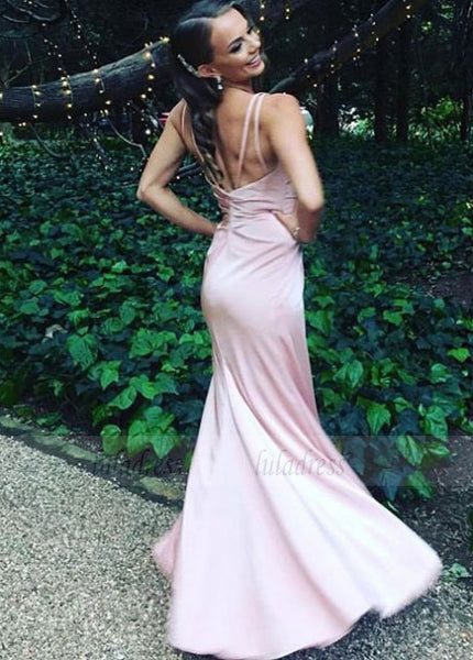 High Slit Prom Dress,Sexy Prom Dress,Backless Teens Party Dresses,BD99895