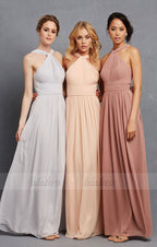 Simple Bridesmaid Dresses,Chiffon Bridesmaid Gowns,Vintage Brides Dress,Bridesmaid Gowns
