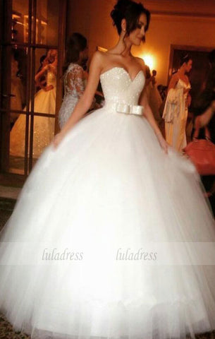 Tulle Wedding Gown,Tulle Wedding Gowns,Mermaid Bridal Dress