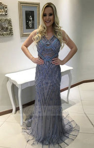 Pretty Sheath Beaded Prom Dress Evening Dress,BD99779