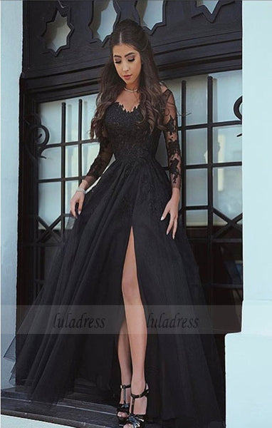 Long Sleeves Evening Gowns,Long Sleeves Prom Dress,BD98488