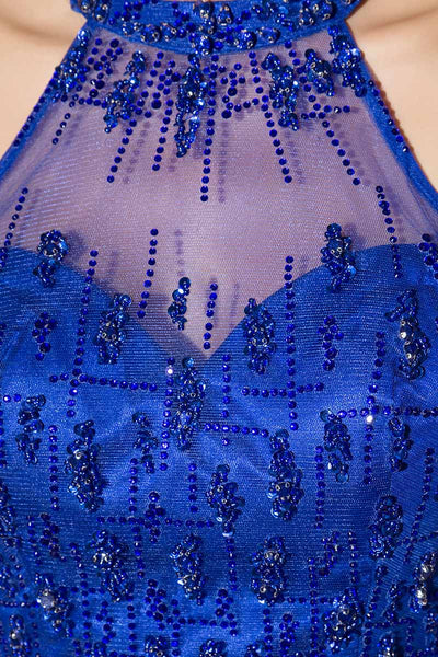 Royal Blue Short A-line Prom Dress Chic Homecoming Dress, BS29
