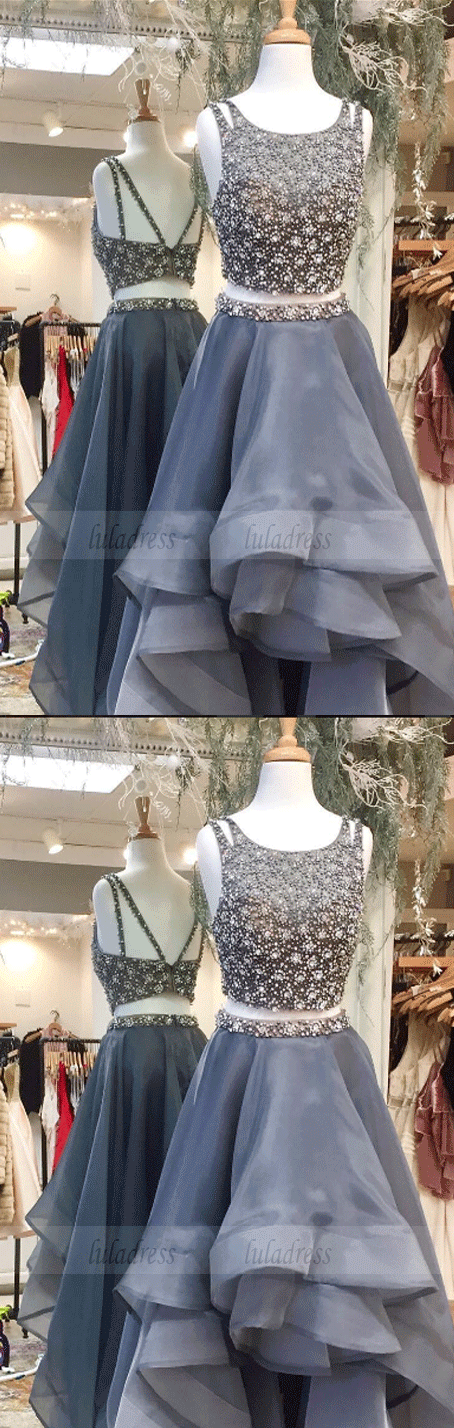 A-line Beaded Formal Gowns,Long Sexy Party Dresses,Long Prom Dresses