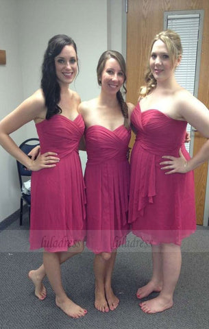 New Arrival Bridesmaid Dress,Short Bridesmaid Dress,Sweetheart Bridesmaid Dress,BD98885