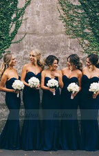 Strapless Mermaid Bridesmaid Dress, Bridesmaid Dress