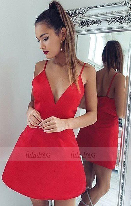 Sexy V Neck Mini Prom Dress/Hot Cocktail Homecoming Gown