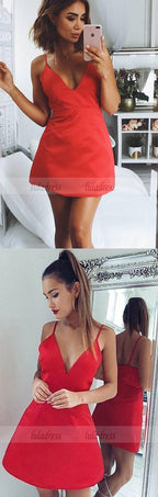 Sexy V Neck Mini Prom Dress/Hot Cocktail Homecoming Gown