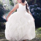 Puffy Vintage Flower Girl Dresses for Wedding
