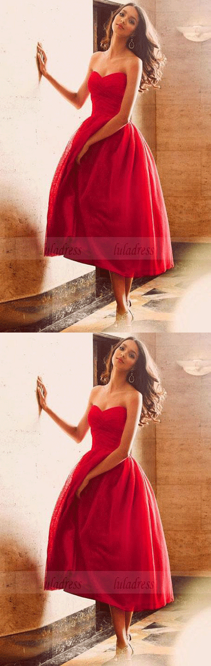Length Evening Dress Tulle Evening Dress