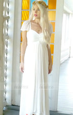 Chiffon Wedding Dresses,Beach Wedding Dress